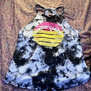 this is a tank top for sell recommend wearing a sports bra underneath it